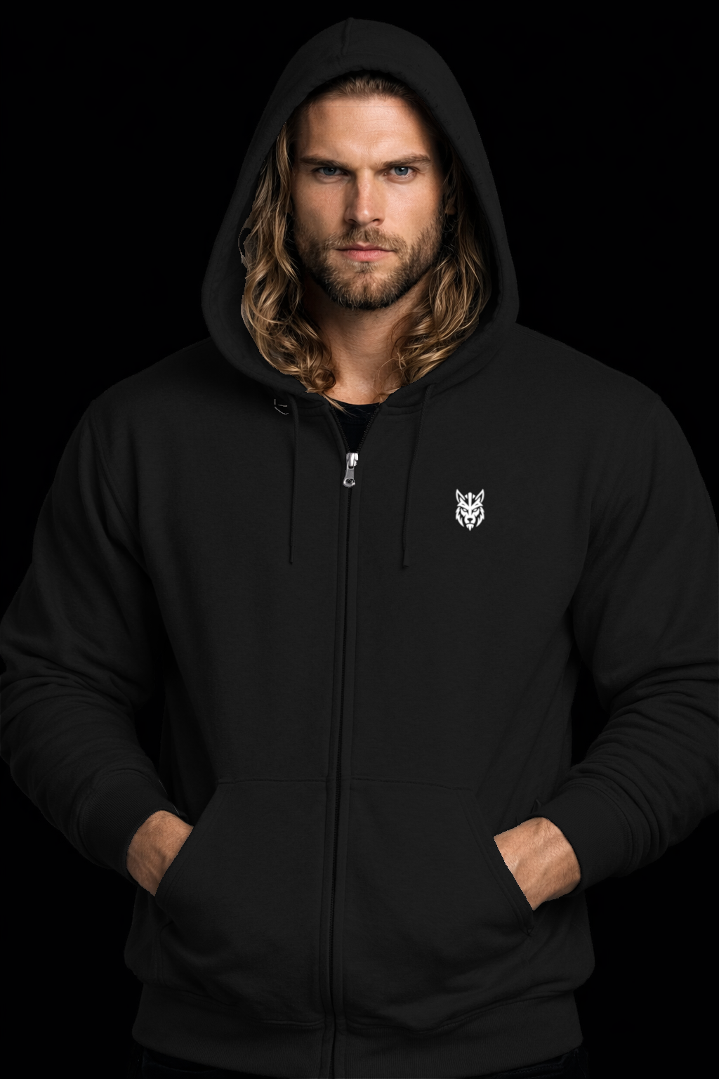 Nightwolf Heavy Blend™ Full Zip Hoodie