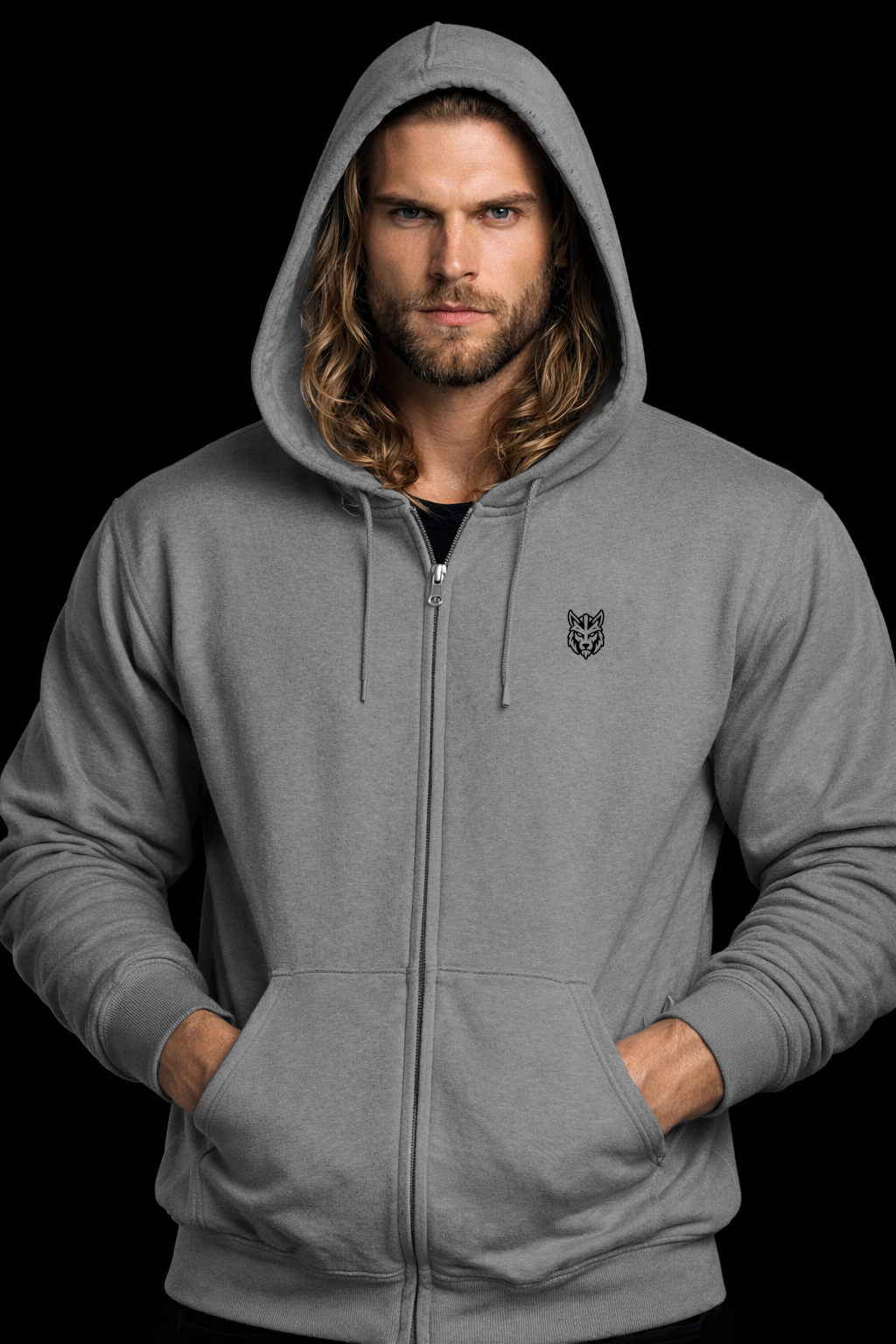Nightwolf Heavy Blend™ Full Zip Hoodie