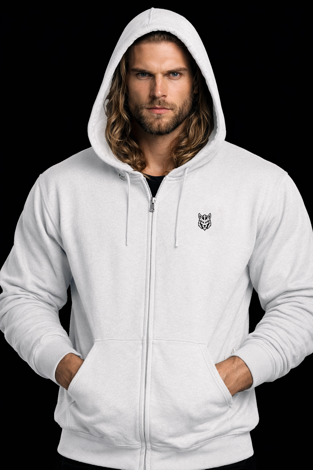 Nightwolf Heavy Blend™ Full Zip Hoodie